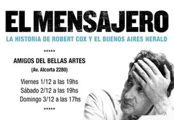 Tres presentadores de lujo para volver a ver El Mensajero, el film sobre Robert Cox