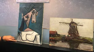Grecia recuperó en un bosque las pinturas de Picasso y Mondrian robadas hace 9 años