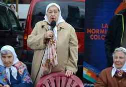 Hebe criticó los discursos de la marcha del 2x1: "Fueron débiles"