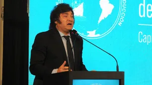 Encuestas, paz social y Rattazzi fiscal: las fotos del paso de Milei con el círculo rojo