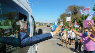 Alberto Fernández prometió "estar al lado de los productores" de vinos en Mendoza