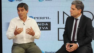 Fernán Quirós y Jorge Tartaglione participaron del evento organizado por Perfil Educación