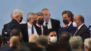 Alberto Fernández tomó el juramento de Juan Manzur, Santiago Cafiero y los nuevos ministros
