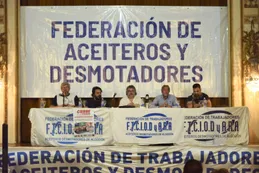 Sindicatos de aceiteros, bancarios y estatales cierran filas de cara al Gobierno