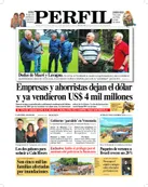 La tapa del DIARIO PERFIL de este sábado