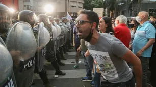 Kiosquero asesinado en Ramos Mejía: marcha e incidentes con balas de goma y gases lacrimógenos