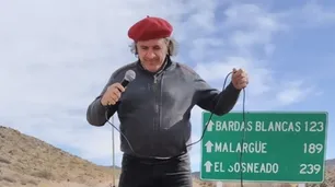 El blooper del candidato mendocino que bailó cuarteto y ¡perdió a la bailarina!