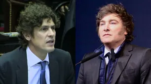 Javier Milei sembró dudas sobre al ataque a la oficina de Martín Lousteau: "Decime cómo se dice estar muy sucio..."