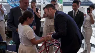 El ministro Luis Petri encabezó el acto de navegación inclusiva 2024 impulsado por la Armada Argentina