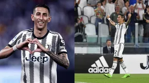 Gol, asistencia y lesión: debut agridulce para Ángel Di María en Juventus
