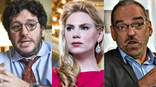 "Halcón de utilería": el fuerte cruce entre Pablo Avelluto, Fernando Iglesias y Esmeralda Mitre