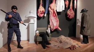 Carlos Alonso, entre la alegoría y el crudo realismo