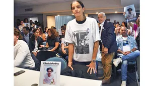 "La político tiene que hacerse cargo", dijo la madre de Blas Correas tras la condena a 11 policías