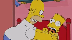 Los Simpson: Homero no va a estrangular más a Bart