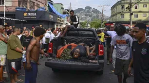 Río de Janeiro: los videos y las fotos más impactantes de los enfrentamientos entre narcos y policías
