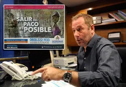 Insólita campaña del Sedronar para "salir del paco" en una ciudad sin adictos