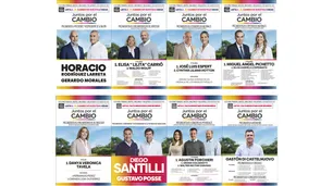 Diego Santilli y Néstor Grindetti aceleran sus campañas: la boleta "colorada" y la "gira de los 60"