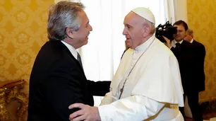 Alberto Fernández insistió en despegar el tema aborto de la reunión con Francisco