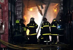 Murió otro bombero por el incendio en Barracas