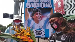 Así el mundo homenajeó a Diego Maradona