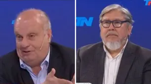Lombardi y el Chino Navarro se cruzaron por los vínculos de Milei con Massa y Patricia Bullrich
