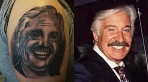 Se hizo un tatuaje de Alberto Fernández, pero le quedó más parecido a Roberto Galán