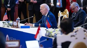 Fake maps: Joe Biden llegó a Camboya y elogió "el liderazgo de Colombia" en la ASEAN