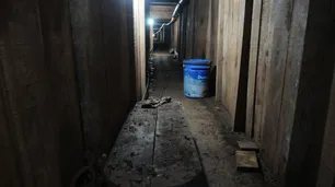 El túnel en San Isidro desde dentro: cómo es la obra que buscó dar un golpe millonario a un banco