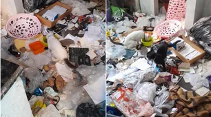 Nuevo allanamiento a la casa donde vivían Sabag Montiel y su novia: encontraron basura y dos gatos