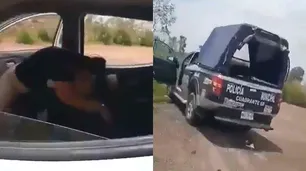 Dos policías fueron sorprendidos teniendo sexo en un patrullero