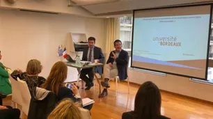 Jean-Sagot Duvaroux dio una conferencia sobre comercio internacional