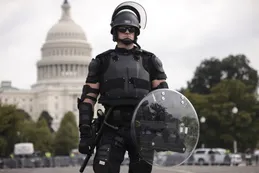 Washington blindado por la marcha de derechistas contra los juicios por el asalto al Capitolio