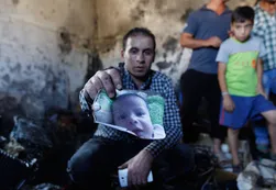 Horror en Israel por la muerte de un bebé palestino calcinado