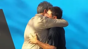 Grabois se abrazó con Massa y selló la tregua: "Quiero hacerle una mención especial, me ayudó mucho en la campaña"