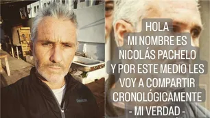 "Soy inocente": Nicolás Pachelo abrió un Instagram para dar su versión del caso García Belsunce