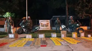 Llaryora felicitó a Bullrich por el secuestro de más de 150 kilos de cocaína en Morteros