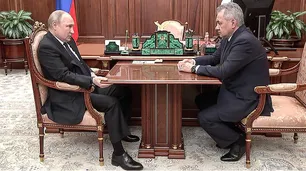 ¿Este video es un montaje? Putin intenta callar las sospechas sobre el paradero de su ministro de Defensa