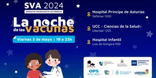 “Noche de las Vacunas”: dónde vacunarse este viernes en Córdoba