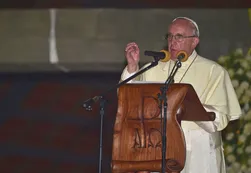 El papa Francisco calificó a África como el "continente de la esperanza"