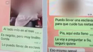 Argentino detenido en Brasil por mensajes racistas contra un nene de 7 años: "Lo puedo llevar de esclavo"