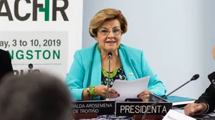 Esmeralda Arosemena: "Todavía se evidencia la desaparición forzada y la persistencia de su impunidad"