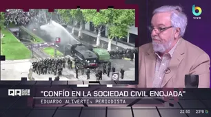 Eduardo Aliverti: "Siento asco por la represión y las respuestas del Gobierno"