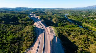 Habilitan un nuevo tramo de la autovía de Punilla: 21,kilómetros totales para conectar los valles turísticos de Córdoba