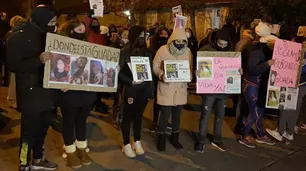 Familiares y vecinos marcharon para reclamar que aparezca Guadalupe