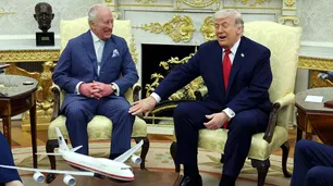 Trump se olvidó de Irán y Malvinas, y recibió al rey Carlos III: "No tengo amigos más íntimos que los británicos"