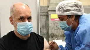Horacio Rodríguez Larreta se vacunó contra el Covid-19: "Es la esperanza de volver a encontrarnos"