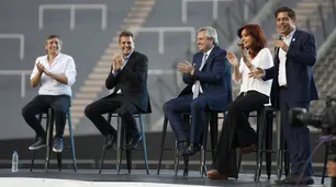 El Frente de Todos se sacó una foto de unidad pero con mensajes internos