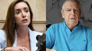 "Buchón y cobarde": Victoria Villarruel cruzó a Mario Firmenich y dijo que lo quiere preso