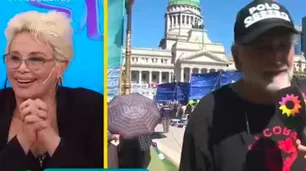 Eduardo Belliboni coqueteó con Carmen Barbieri en medio del paro: “Es un honor que me entreviste”