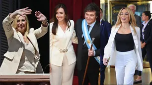 Karina Milei, Fátima Flórez y Victoria Villaruel de blanco: las coincidencias de las mujeres de Milei